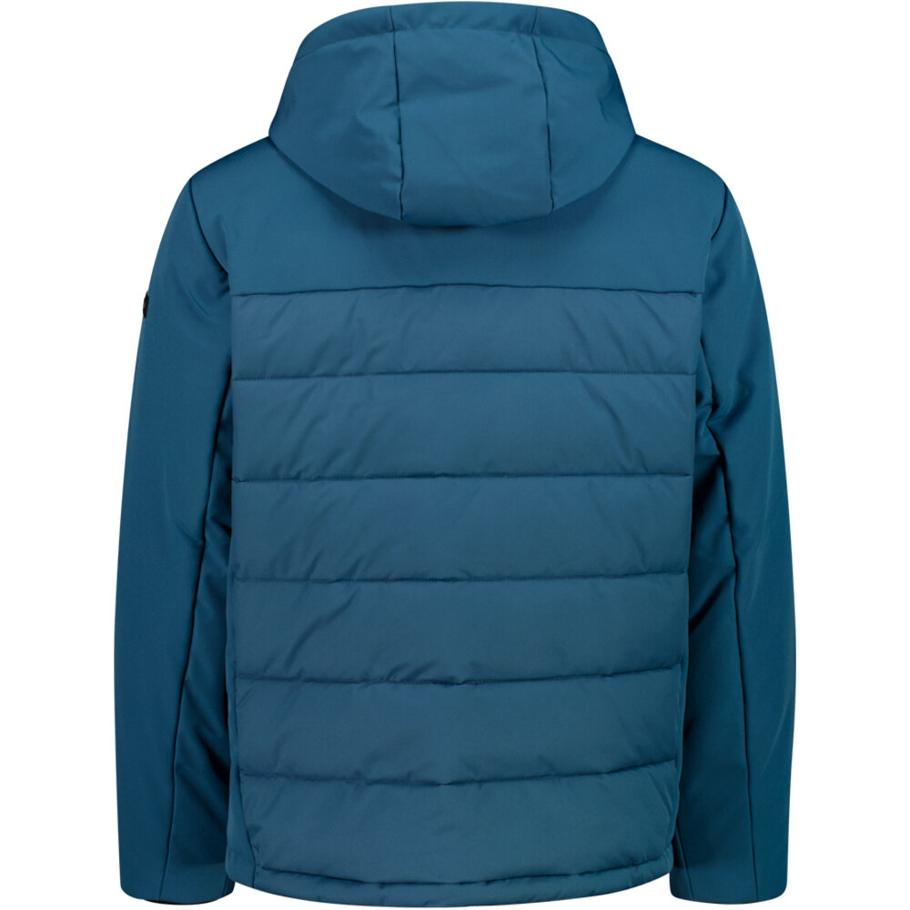 Cmp chaqueta softshell hombre MAN JACKET FIX HOOD vista trasera