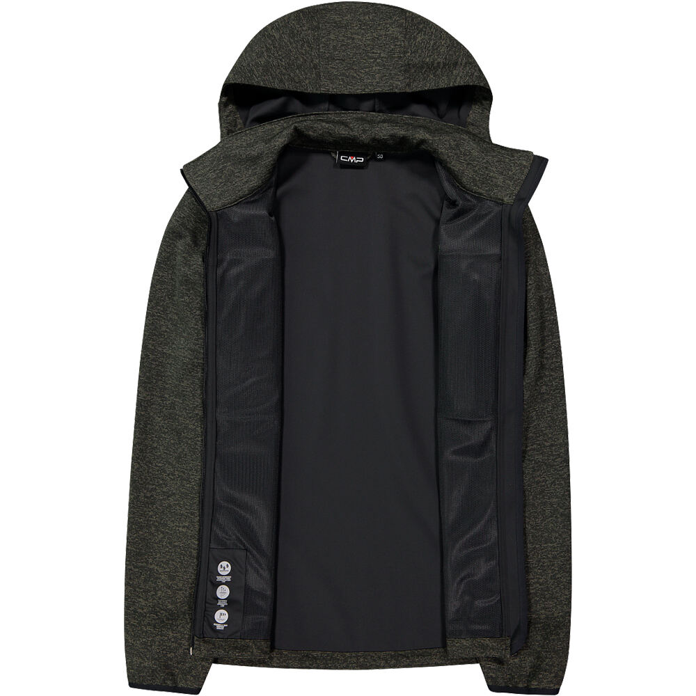 Cmp chaqueta softshell hombre MAN JACKET ZIP HOOD 03