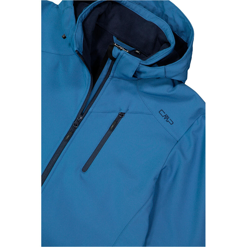 Cmp chaqueta softshell hombre MAN JACKET ZIP HOOD 04