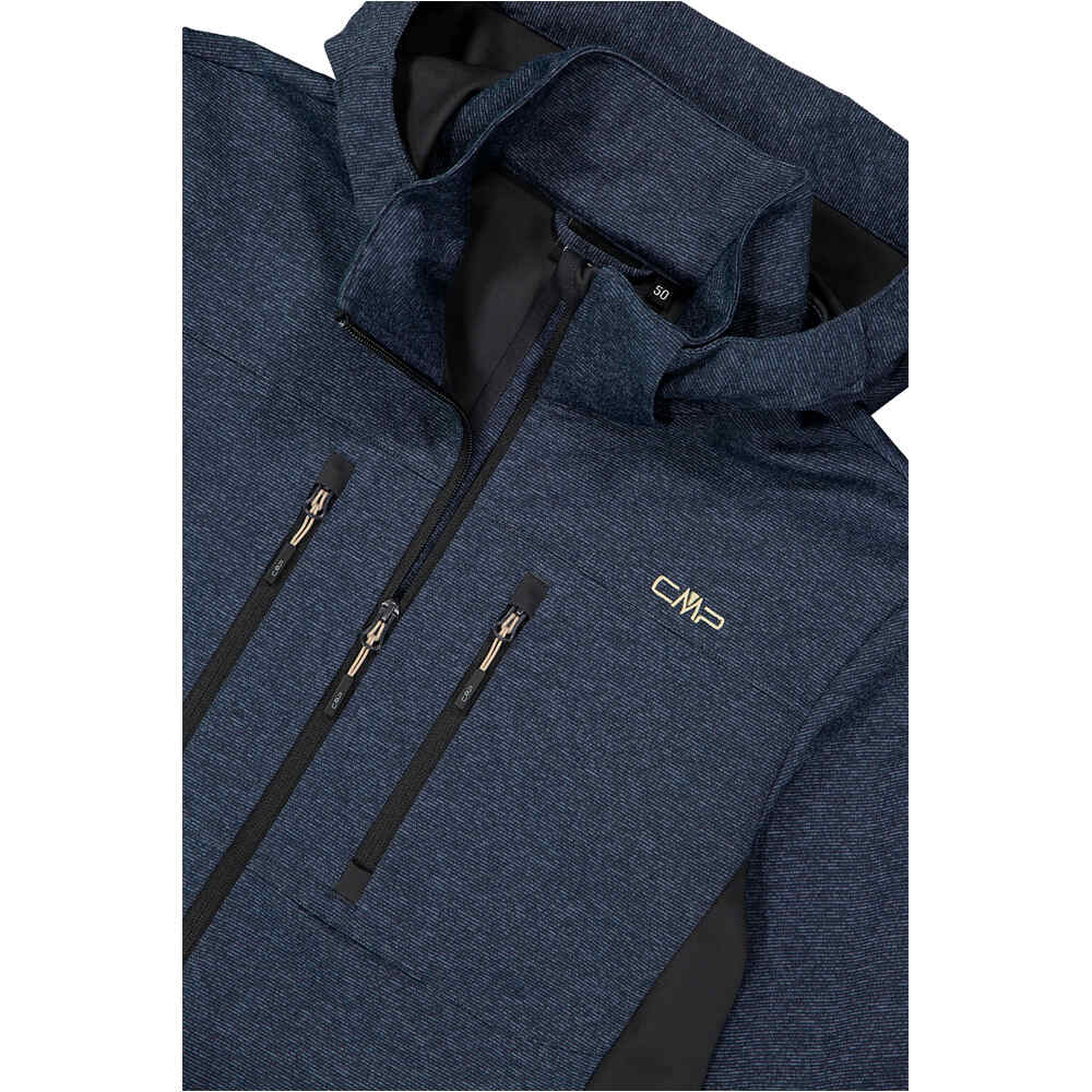 Cmp chaqueta softshell hombre MAN JACKET ZIP HOOD 04
