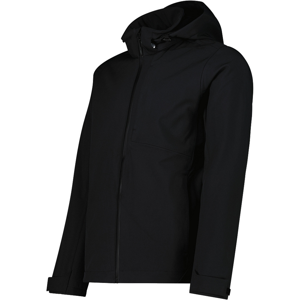 Cmp chaqueta softshell hombre MAN JACKET ZIP HOOD vista detalle