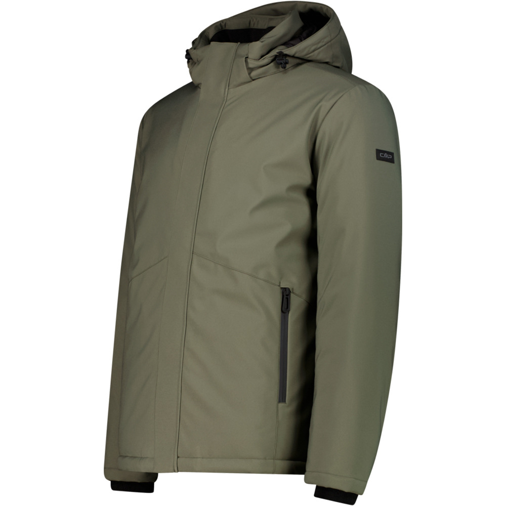 Cmp chaqueta softshell hombre MAN JACKET ZIP HOOD vista detalle