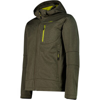 Cmp chaqueta softshell hombre MAN JACKET ZIP HOOD vista detalle