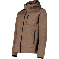 Cmp chaqueta softshell hombre MAN JACKET ZIP HOOD vista detalle