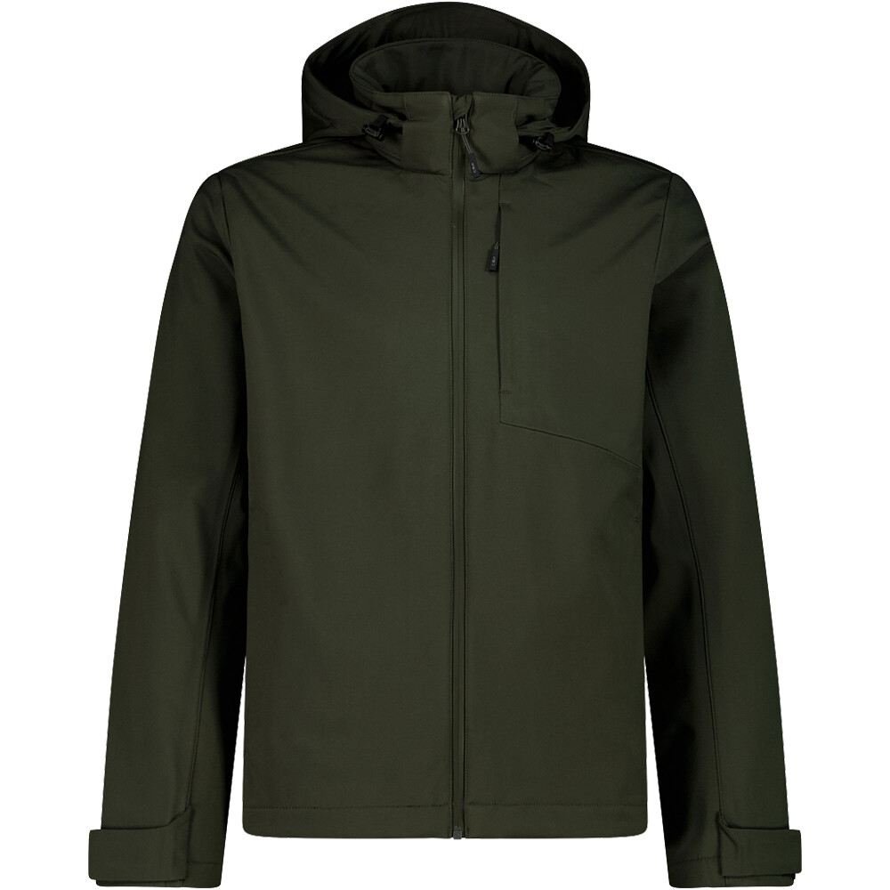 Cmp chaqueta softshell hombre MAN JACKET ZIP HOOD vista frontal