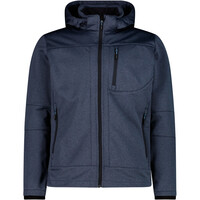 Cmp chaqueta softshell hombre MAN JACKET ZIP HOOD vista frontal