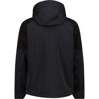 Cmp chaqueta softshell hombre MAN JACKET ZIP HOOD vista trasera
