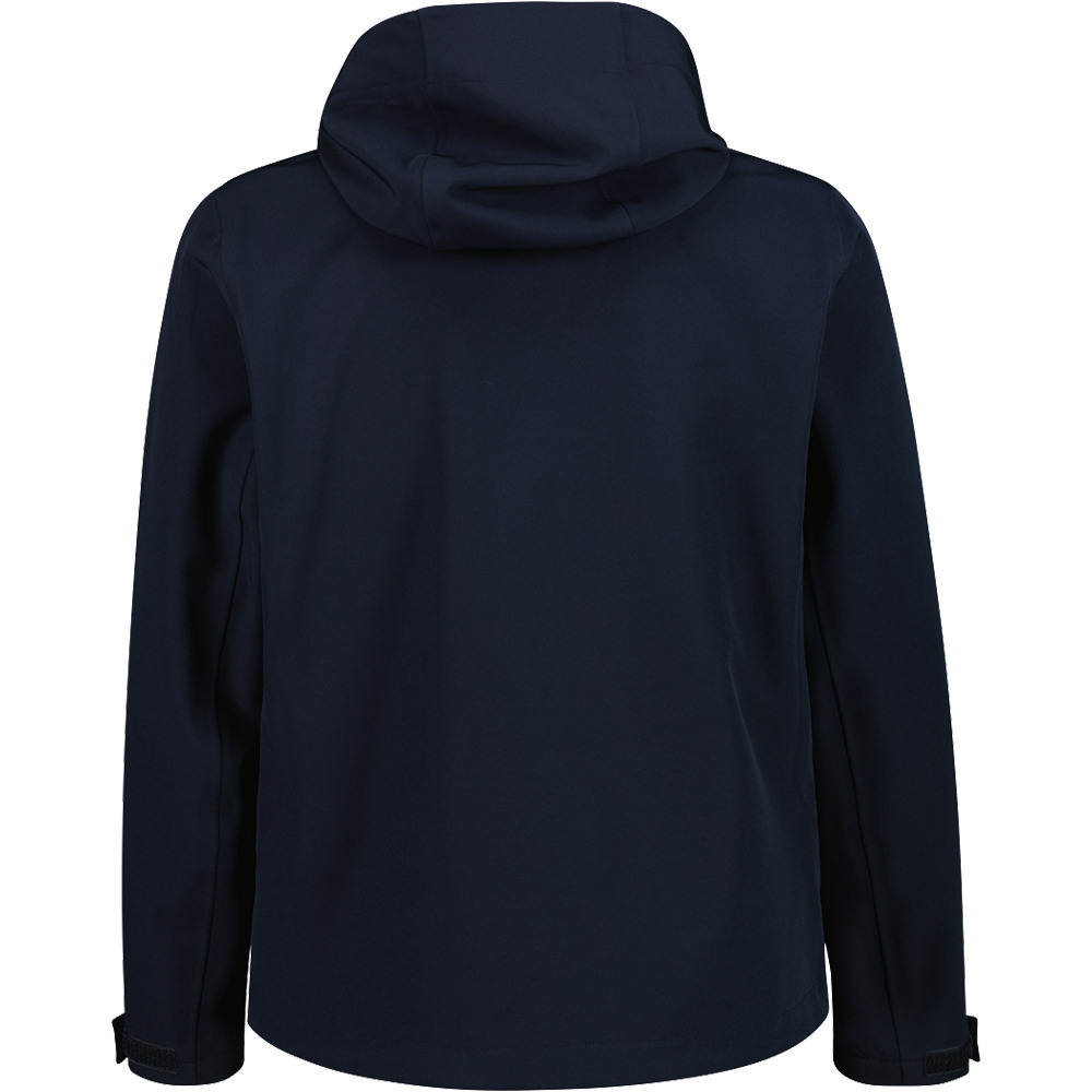 Cmp chaqueta softshell hombre MAN JACKET ZIP HOOD vista trasera