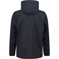 Cmp chaqueta softshell hombre MAN JACKET ZIP HOOD vista trasera