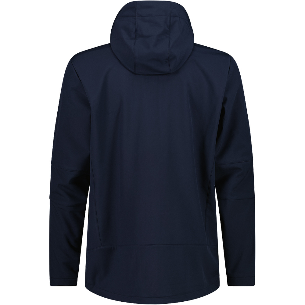 Cmp chaqueta softshell hombre MAN JACKET ZIP HOOD vista trasera