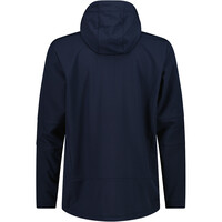 Cmp chaqueta softshell hombre MAN JACKET ZIP HOOD vista trasera