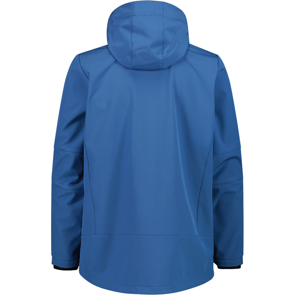 Cmp chaqueta softshell hombre MAN JACKET ZIP HOOD vista trasera