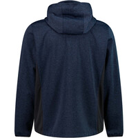 Cmp chaqueta softshell hombre MAN JACKET ZIP HOOD vista trasera