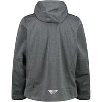 Cmp chaqueta softshell hombre MAN JACKET ZIP HOOD vista trasera