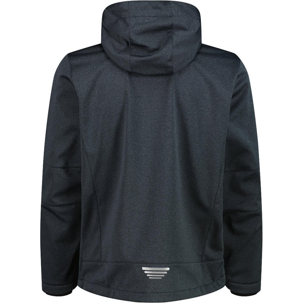 Cmp chaqueta softshell hombre MAN JACKET ZIP HOOD vista trasera