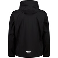 Cmp chaqueta softshell hombre MAN JACKET ZIP HOOD vista trasera