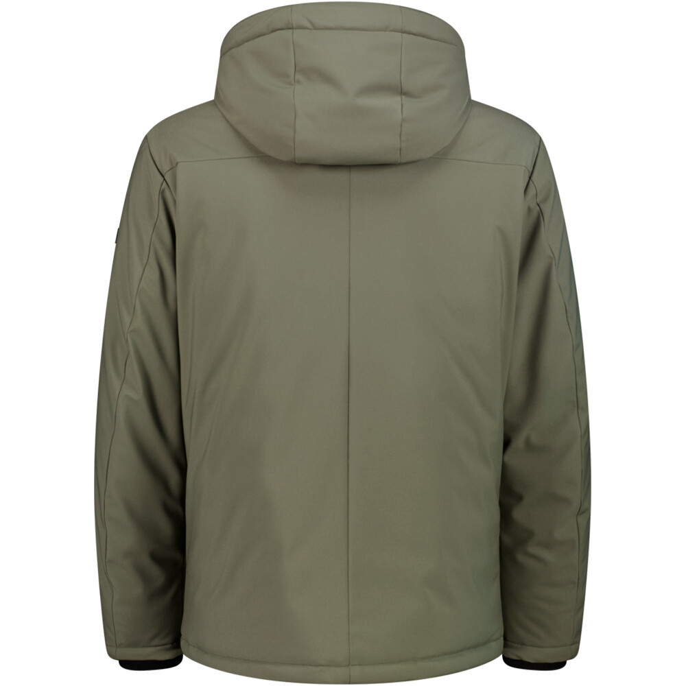 Cmp chaqueta softshell hombre MAN JACKET ZIP HOOD vista trasera