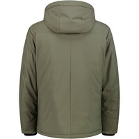 Cmp chaqueta softshell hombre MAN JACKET ZIP HOOD vista trasera