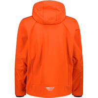 Cmp chaqueta softshell hombre MAN JACKET ZIP HOOD vista trasera