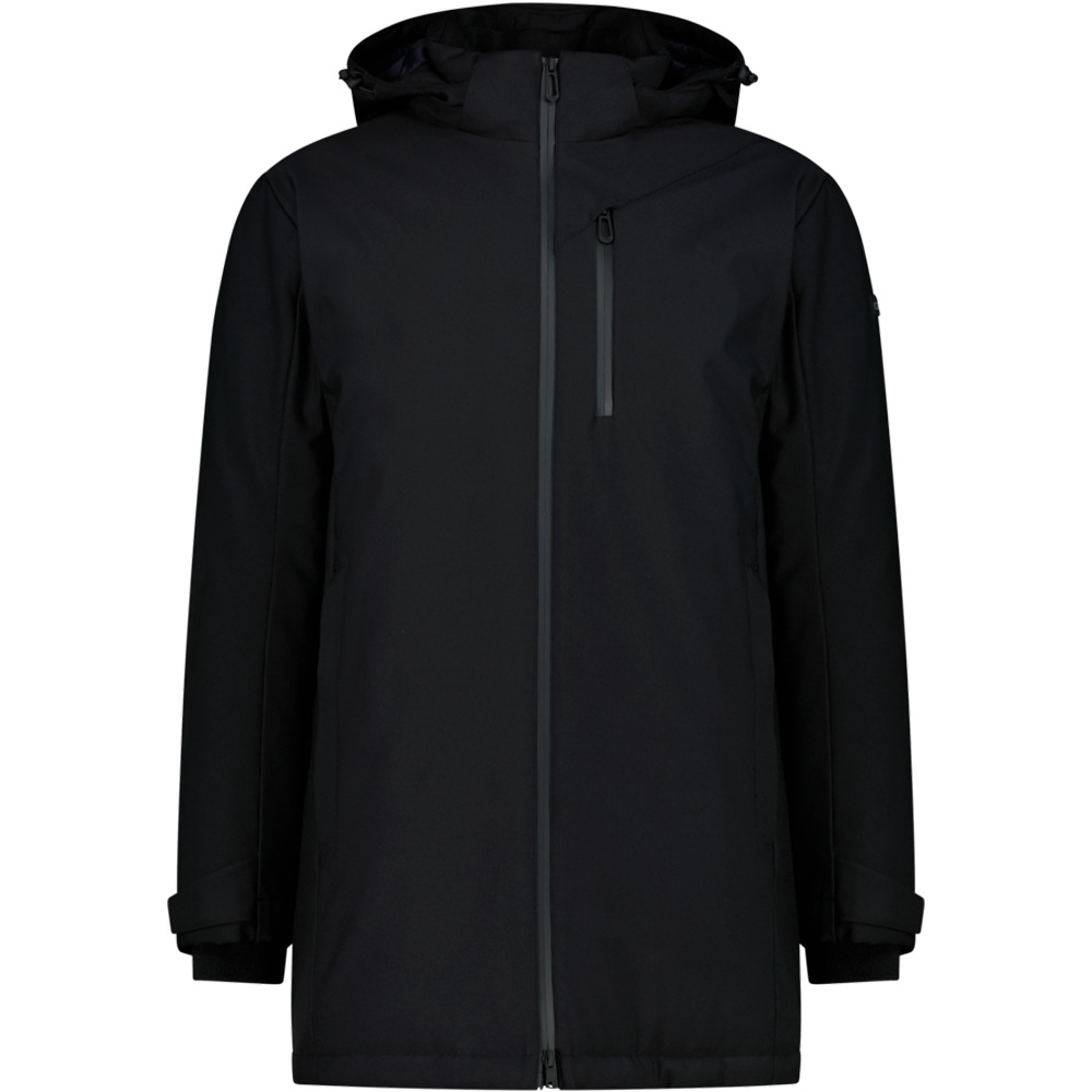 Cmp chaqueta softshell hombre MAN LONG JACKET ZIP HOOD vista frontal