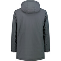 Cmp chaqueta softshell hombre MAN LONG JACKET ZIP HOOD vista trasera