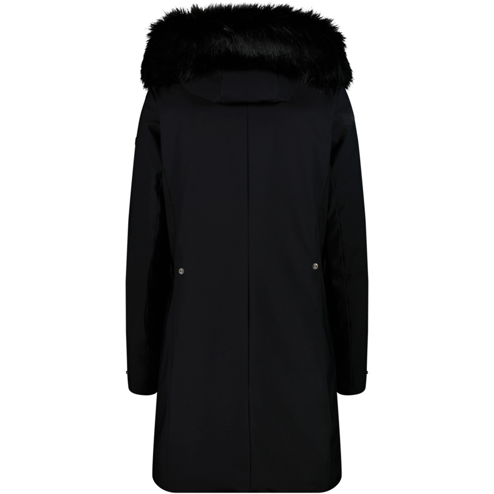 Cmp chaqueta softshell mujer WOMAN COAT ZIP HOOD vista trasera