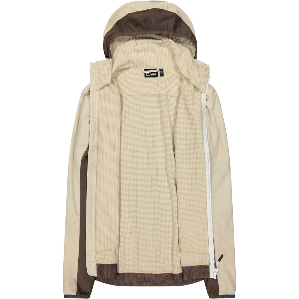 Cmp chaqueta softshell mujer WOMAN JACKET HYBRID FIX HOOD 03