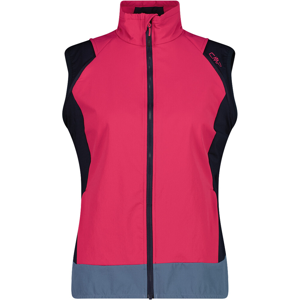 Cmp chaqueta softshell mujer WOMAN JACKET HYBRID WITH DETACHABLE SLEEVES 03