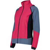 Cmp chaqueta softshell mujer WOMAN JACKET HYBRID WITH DETACHABLE SLEEVES vista detalle