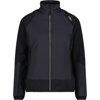 Cmp chaqueta softshell mujer WOMAN JACKET HYBRID WITH DETACHABLE SLEEVES vista frontal