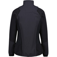 Cmp chaqueta softshell mujer WOMAN JACKET HYBRID WITH DETACHABLE SLEEVES vista trasera
