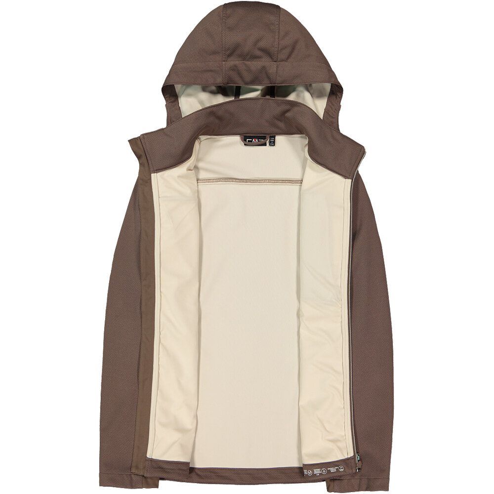 Cmp chaqueta softshell mujer WOMAN JACKET ZIP HOOD 03