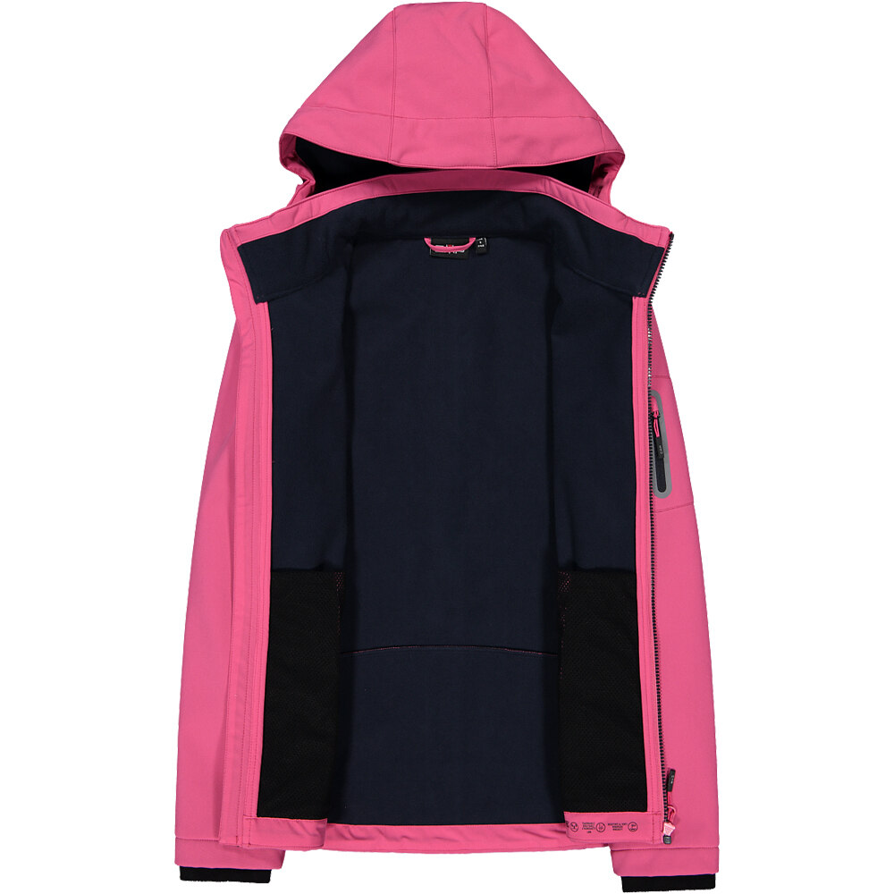 Cmp chaqueta softshell mujer WOMAN JACKET ZIP HOOD 03