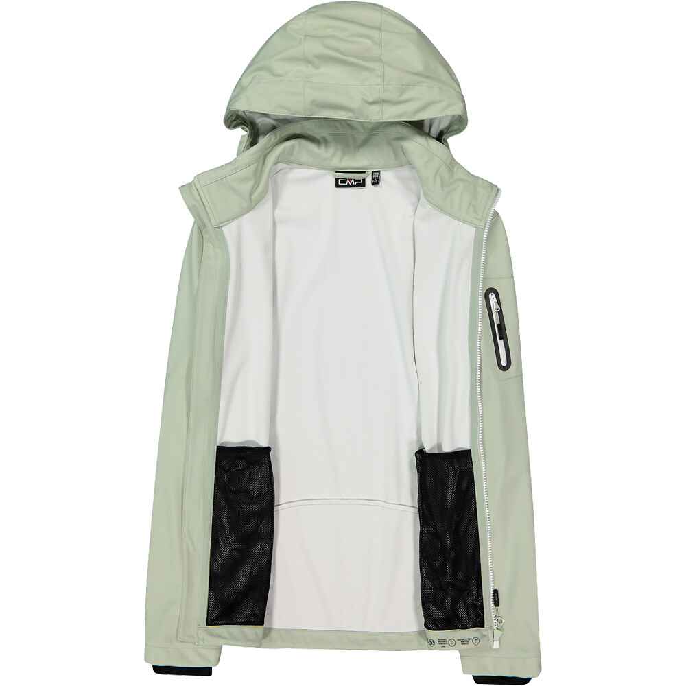 Cmp chaqueta softshell mujer WOMAN JACKET ZIP HOOD 03