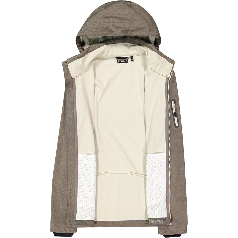 Cmp chaqueta softshell mujer WOMAN JACKET ZIP HOOD 03