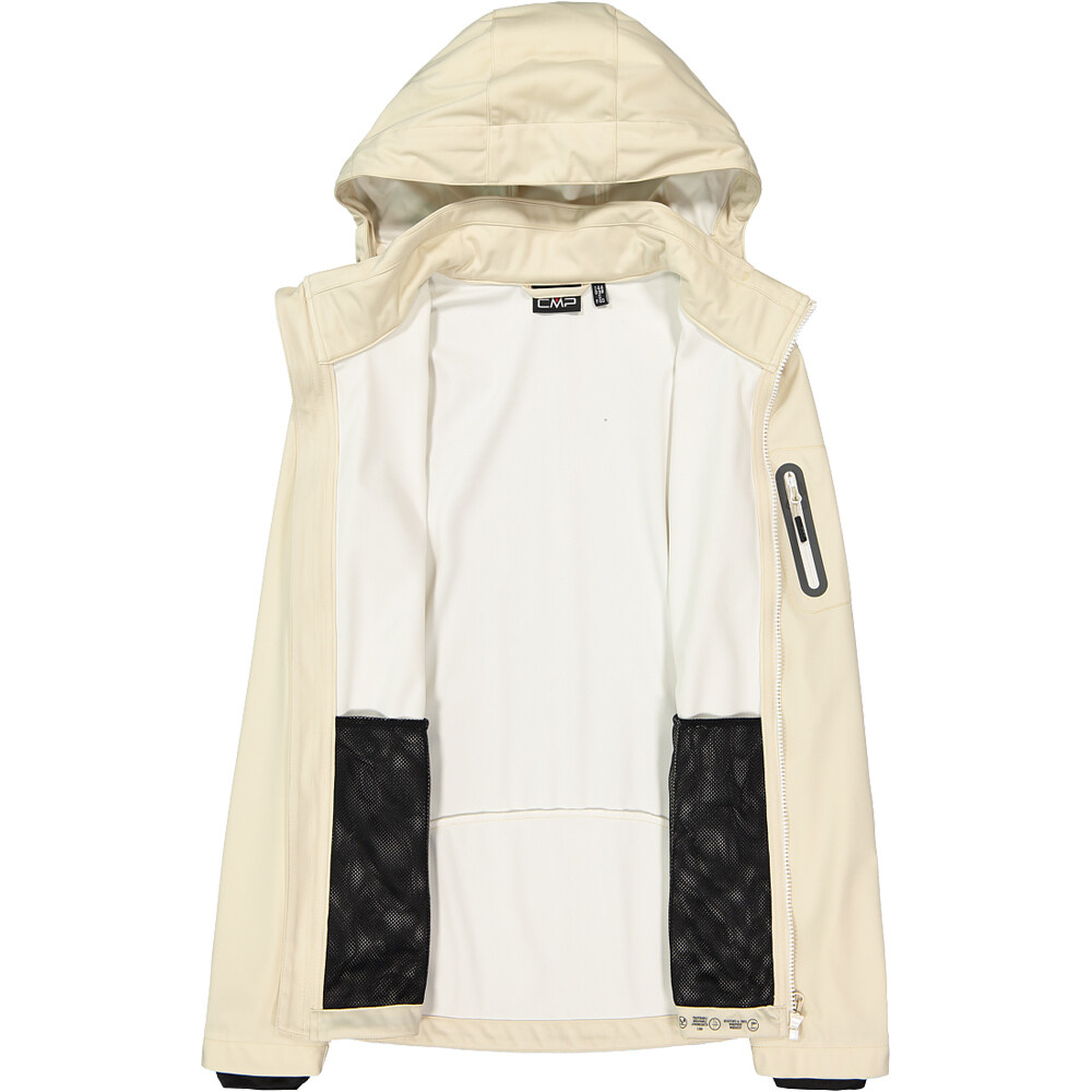 Cmp chaqueta softshell mujer WOMAN JACKET ZIP HOOD 03