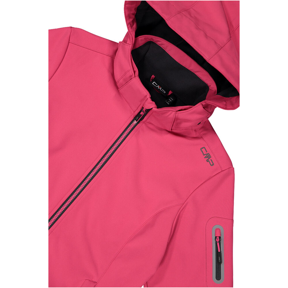 Cmp chaqueta softshell mujer WOMAN JACKET ZIP HOOD 04