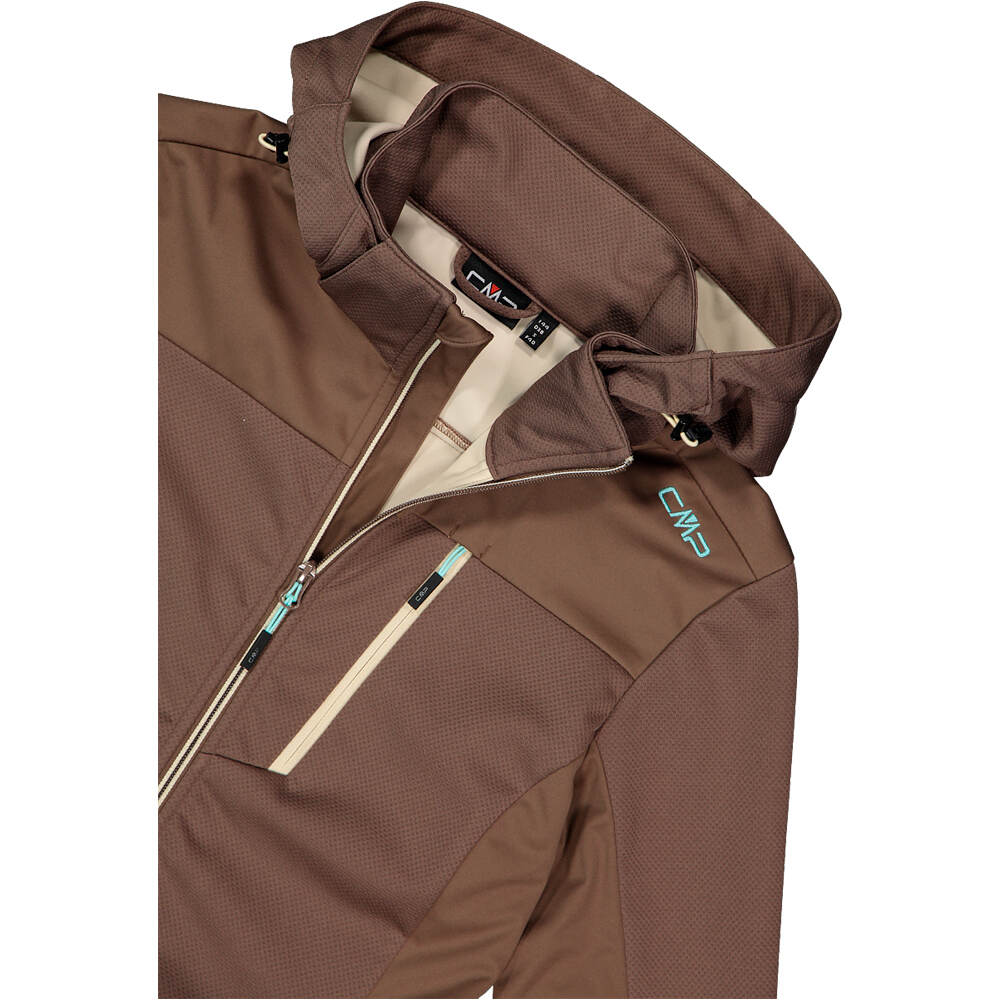 Cmp chaqueta softshell mujer WOMAN JACKET ZIP HOOD 04