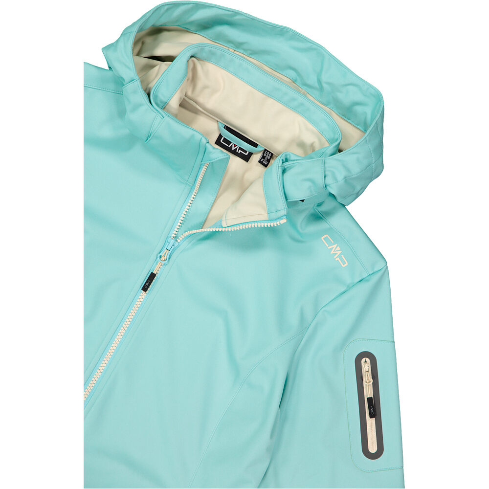 Cmp chaqueta softshell mujer WOMAN JACKET ZIP HOOD 04