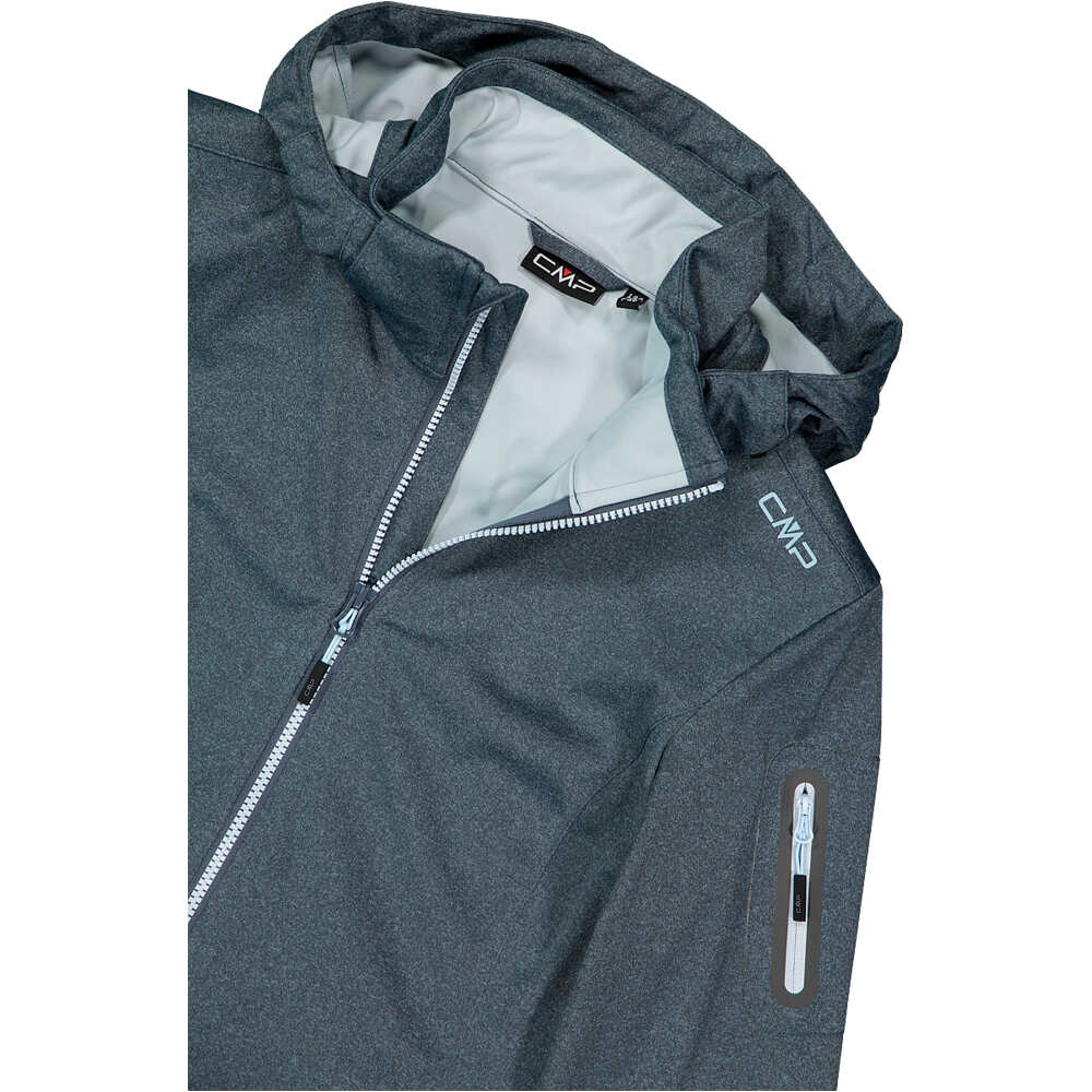 Cmp chaqueta softshell mujer WOMAN JACKET ZIP HOOD 04
