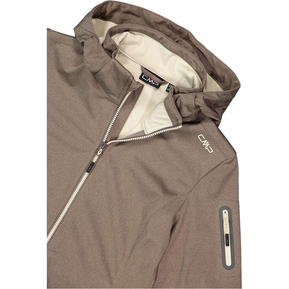 Cmp chaqueta softshell mujer WOMAN JACKET ZIP HOOD 04