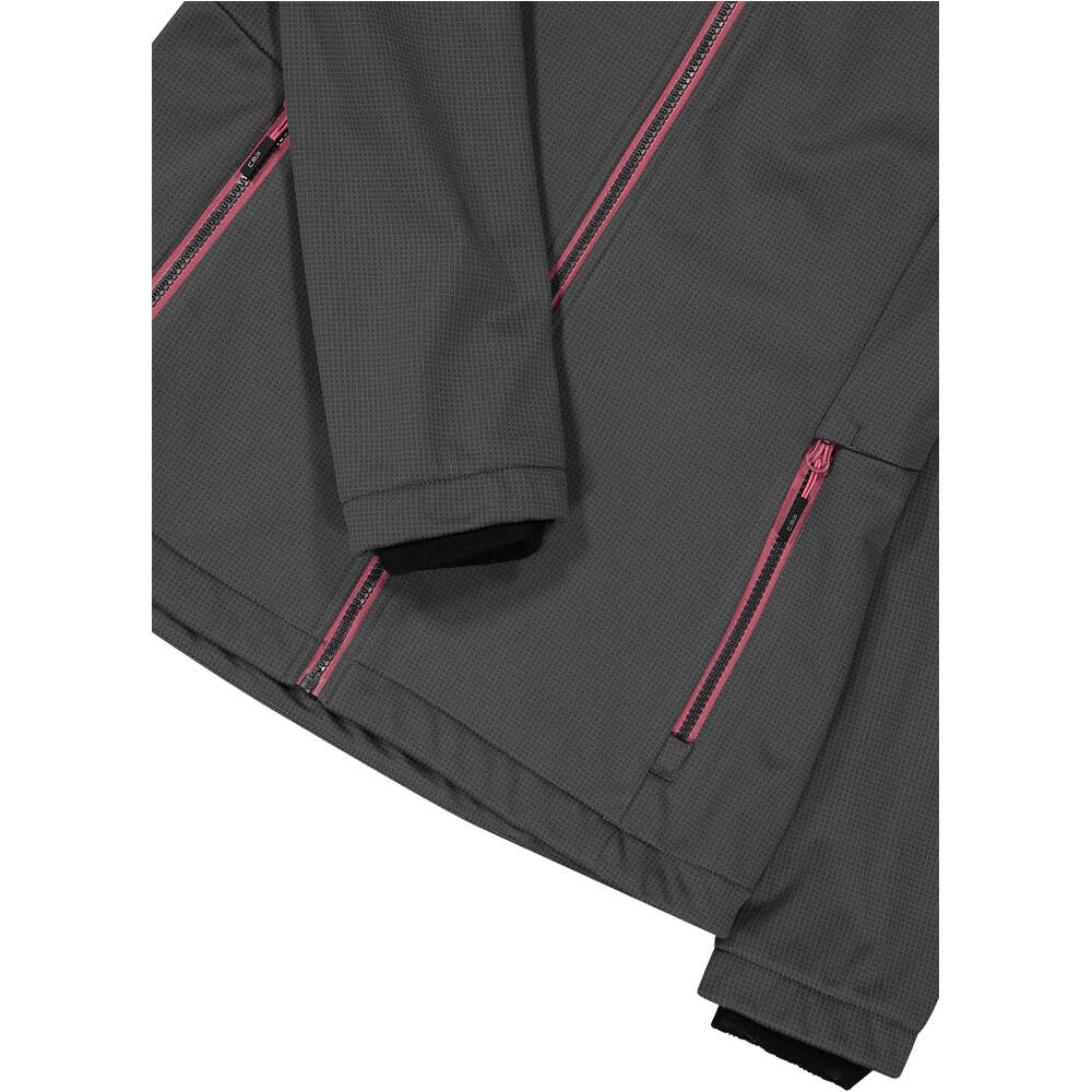 Cmp chaqueta softshell mujer WOMAN JACKET ZIP HOOD 05
