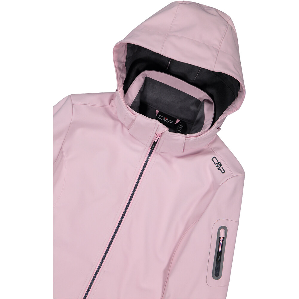 Cmp chaqueta softshell mujer WOMAN JACKET ZIP HOOD 06