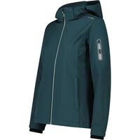 Cmp chaqueta softshell mujer WOMAN JACKET ZIP HOOD vista detalle