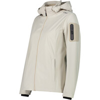 Cmp chaqueta softshell mujer WOMAN JACKET ZIP HOOD vista detalle
