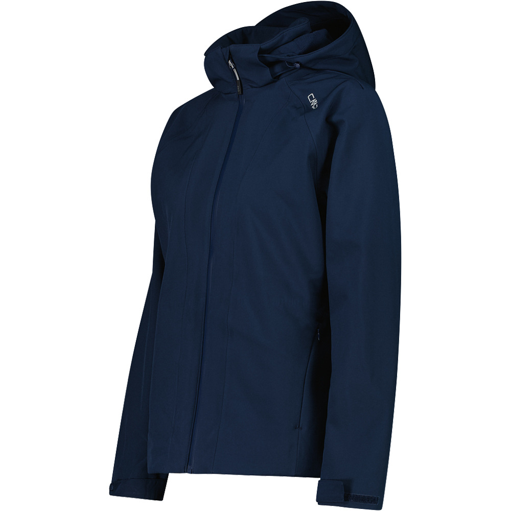 Cmp chaqueta softshell mujer WOMAN JACKET ZIP HOOD vista detalle
