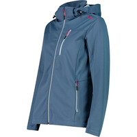 Cmp chaqueta softshell mujer WOMAN JACKET ZIP HOOD vista detalle