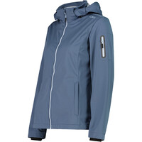 Cmp chaqueta softshell mujer WOMAN JACKET ZIP HOOD vista detalle