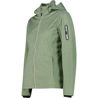 Cmp chaqueta softshell mujer WOMAN JACKET ZIP HOOD vista detalle