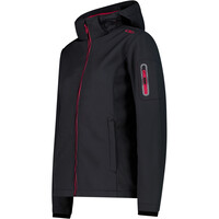 Cmp chaqueta softshell mujer WOMAN JACKET ZIP HOOD vista detalle